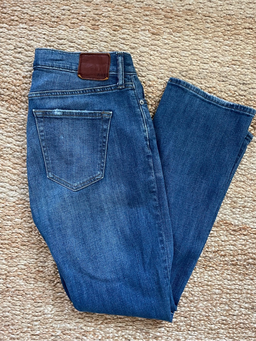 Abercrombie & Fitch Kennan Straight Jeans 29x30 Stretch Medium Wash Y2K Classic - Picture 1 of 5